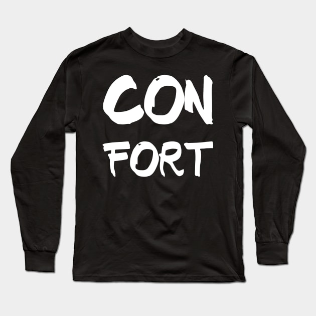 Confort (Comfort) Long Sleeve T-Shirt by nathalieaynie